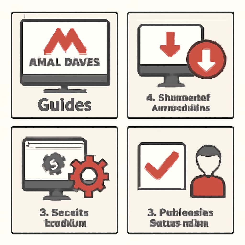 Diagram illustrating the installation process of Maha Games.