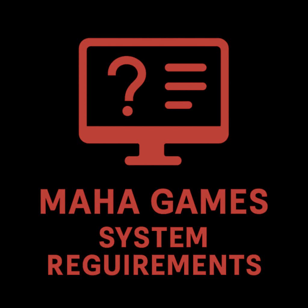 Icon representing Maha Games System Requirements.