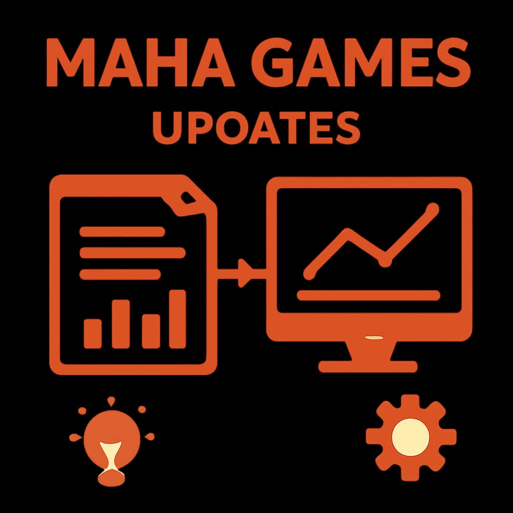 Illustration explaining Maha Games Updates.
